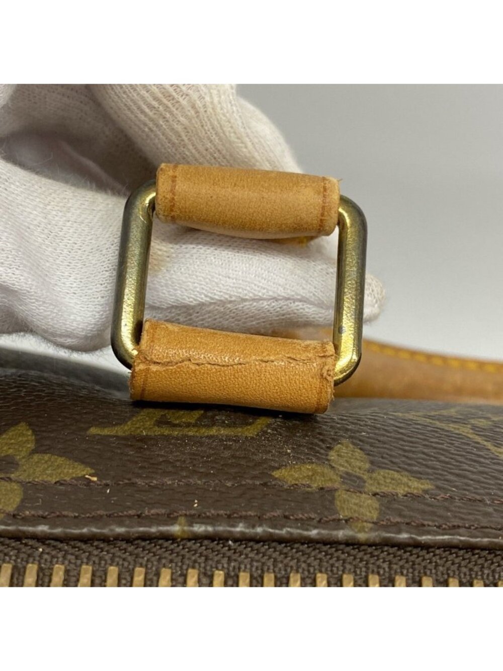 Louis Vuitton Boston Bag Monogram Keepall 60 Brown - Picture 6 of 10